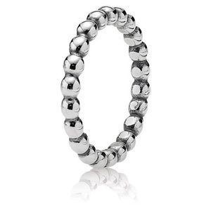Pandora Stackable Bubble Sterling Silver Ring